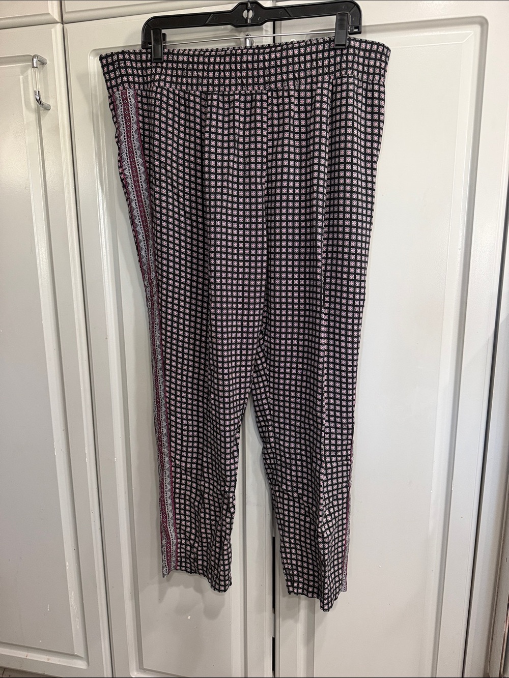 Women's Kohl’s Apt 9 Elastic Waist Flowy Pants Sz XL